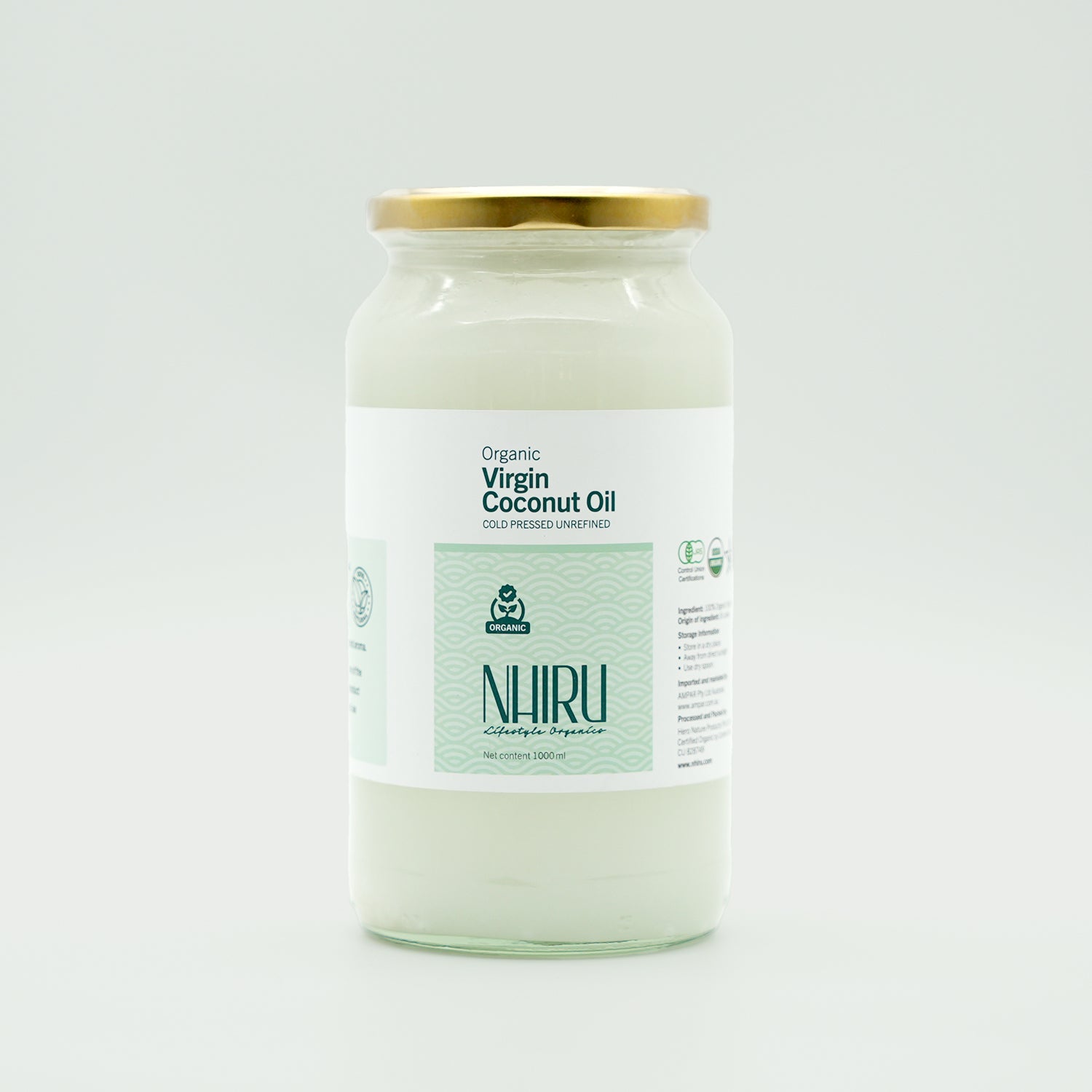 Organic Extra Virgin Coconut Oil (EVCO)