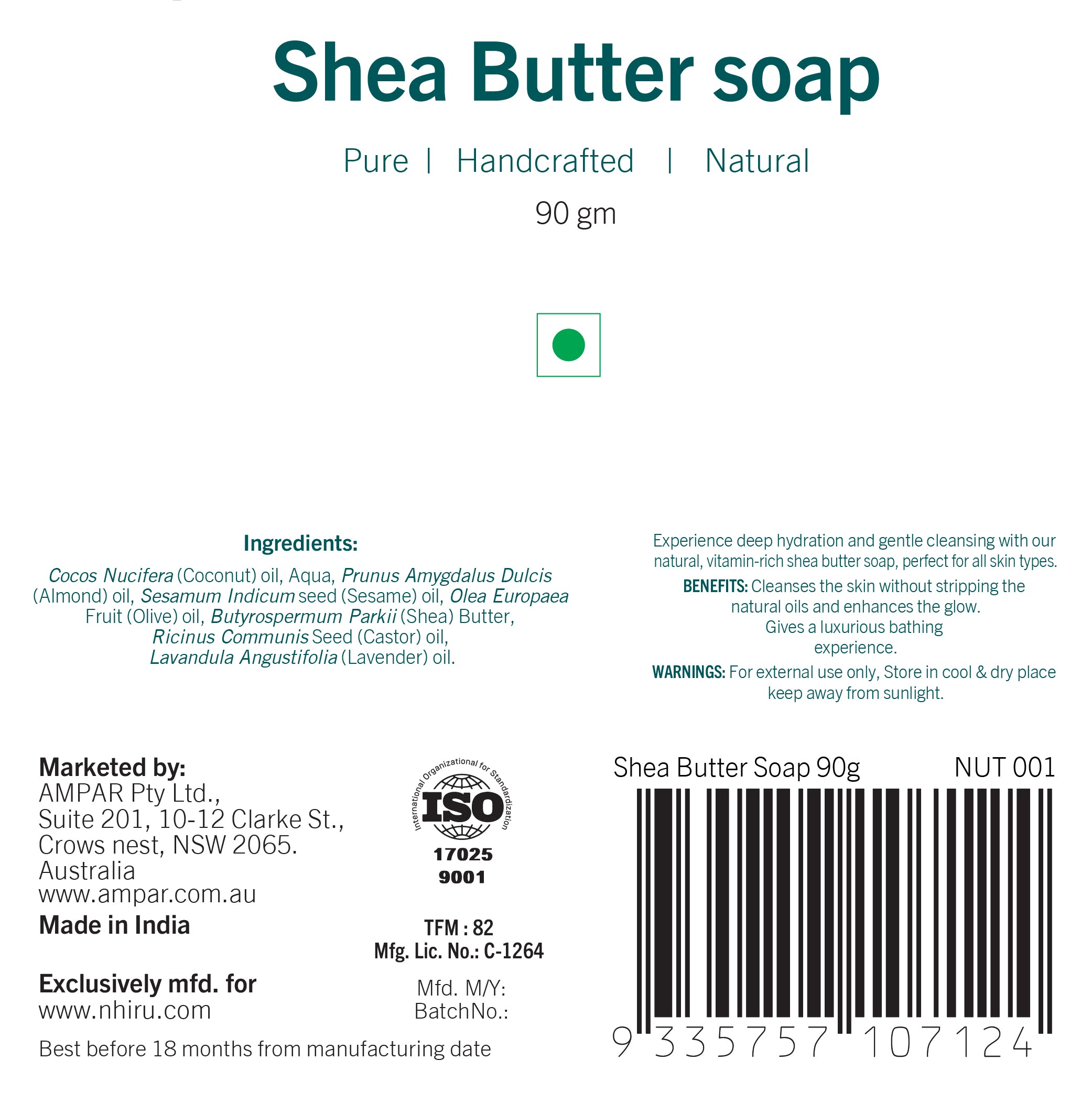 Shea Butter Soap